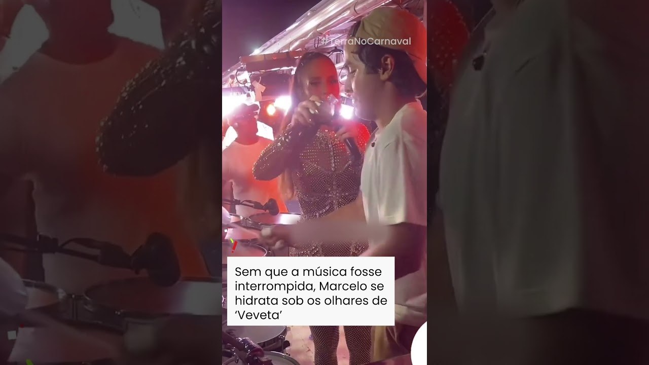 Carnaval 2024: Ivete Sangalo hidrata o filho durante show e ganha elogios: 'Mãe é mãe' #shorts