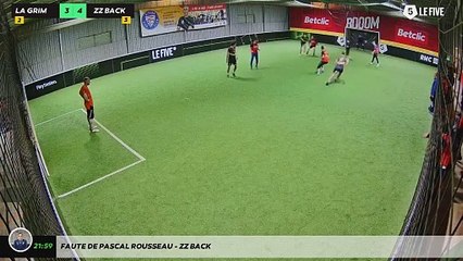 Faute de Pascal Rousseau - ZZ BACK