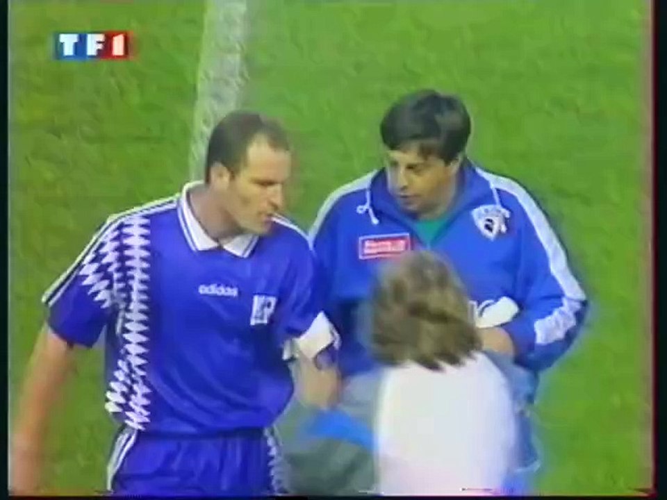 PSG SCB finale coupe de la ligue 1995 1ère MT