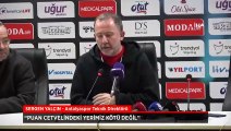 Antalyaspor teknik direktörü Sergen Yalçın: Puan cetvelindeki yerimiz kötü değil