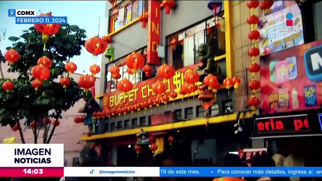 Así festejaron el Año Nuevo Chino en el Barrio Chino de la CDMX