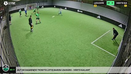 But de Damien(10 tickets LOTO) Barou-dagues - VERTS GALANT