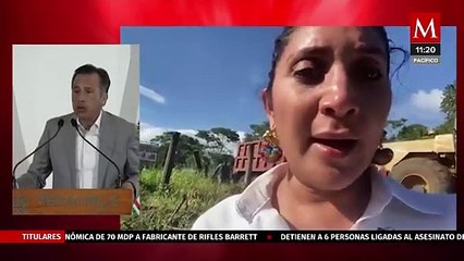 Cuitláhuac García llama a alcaldesa de Acayucan a renunciar por falta de seguridad