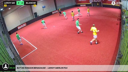 But de Romain Benadassi  - leroy merlin p24