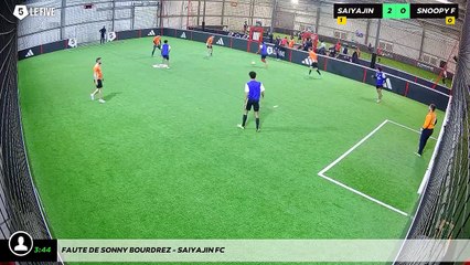 Faute de Sonny Bourdrez - Saiyajin FC