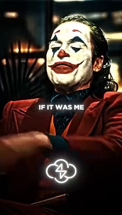 I pass you everyday day and you don't notice me...  #Joker