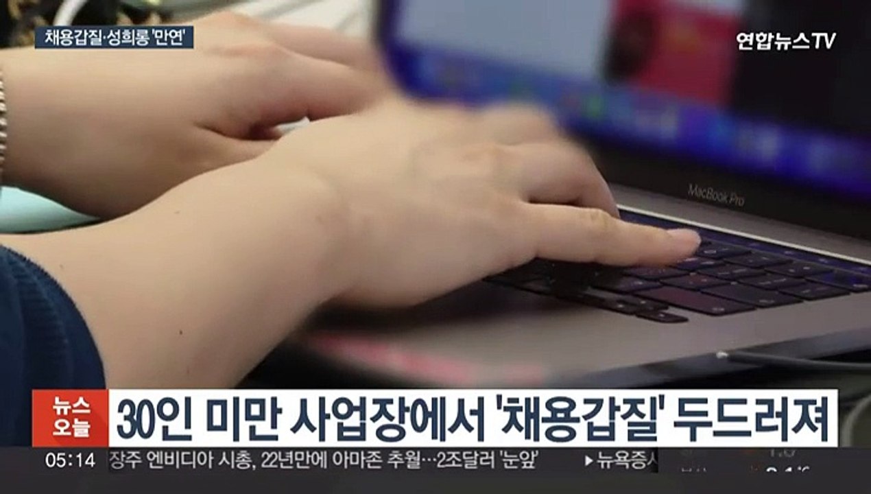 채용갑질에 성희롱까지…'30인 미만' 사각지대