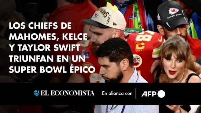 Los Chiefs de Mahomes, Kelce y Taylor Swift triunfan en un Super Bowl épico