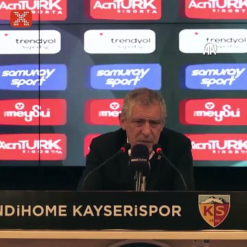 Santos: Planlı, organize atak konusunda sıkıntı yaşıyoruz