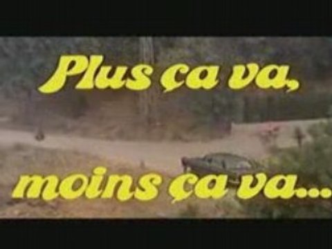 Plus ca va, moins ca va...