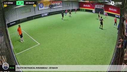 Faute de Pascal Rousseau - ZZ BACK