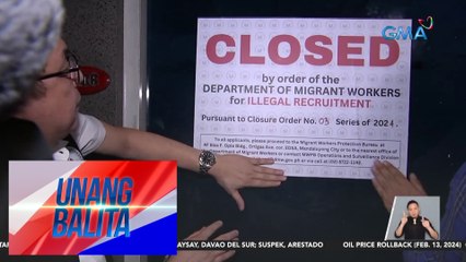 Immigration consultancy office na ilegal umanong nagre-recruit ng mga Pilipino papuntang Poland, ipinasara ng DMW | UB