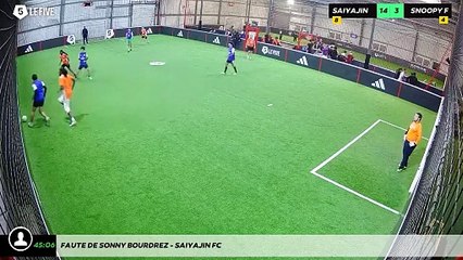 Faute de Sonny Bourdrez - Saiyajin FC