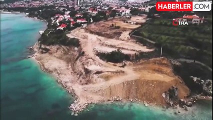 Çeşme Ayayorgi Koyu'nda Hazine Arazisinde Kaçak İnşaat