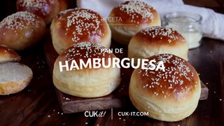 PAN de HAMBURGUESA | Con y Sin Molde! - CUKit!