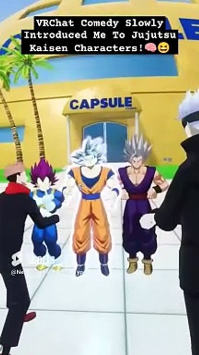 VRChat Comedy Slowly Introduced Me To Jujutsu Kaisen Characters!
