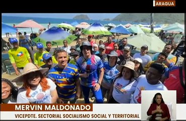 Temporadistas disfrutan del Festival Mostacho Fest 2024 en el estado Aragua