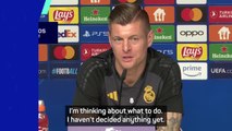 Kroos 'hasn't made his mind up' about future plans