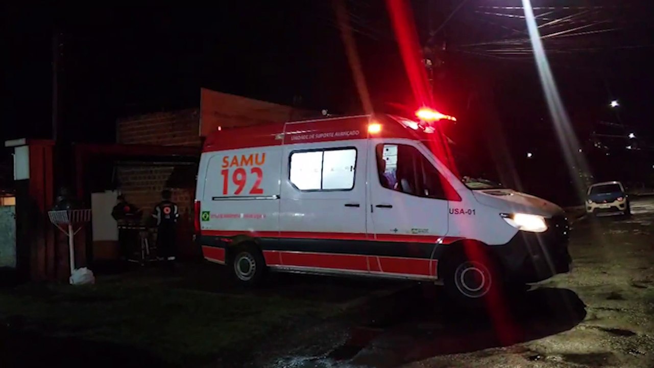 Com apoio médico, mulher é socorrida pelo Samu no Bairro Alto Alegre