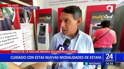 Alerta: Nuevas modalidades de estafa en cuentas de Banco de la Nación