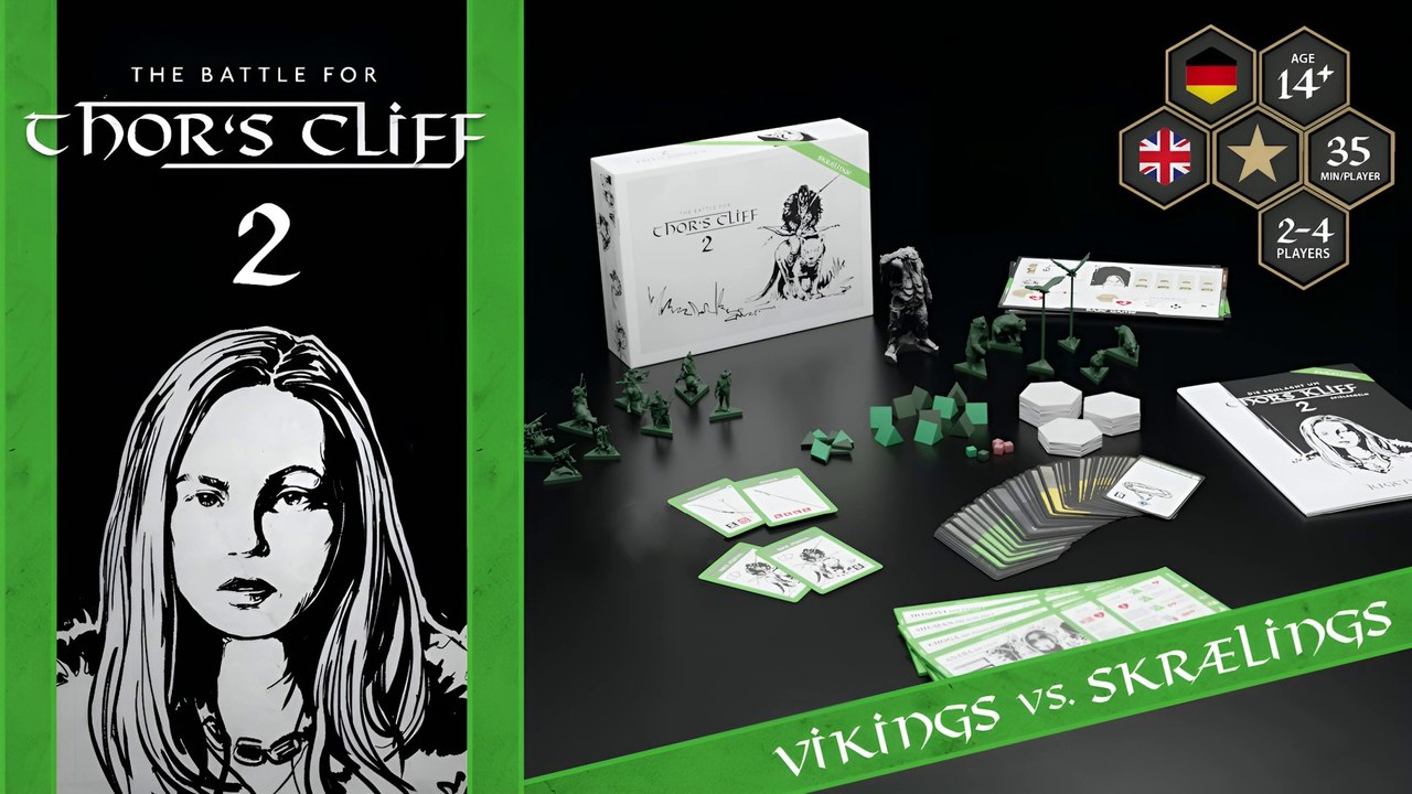 THE BATTLE FOR THOR'S CLIFF 2 - A Norse Mythology Board Game