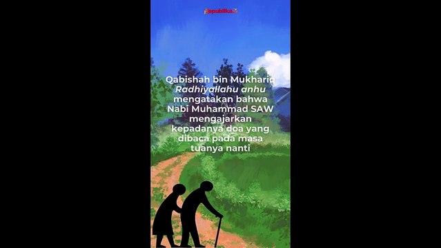 Doa Nabi Muhammad untuk Lansia