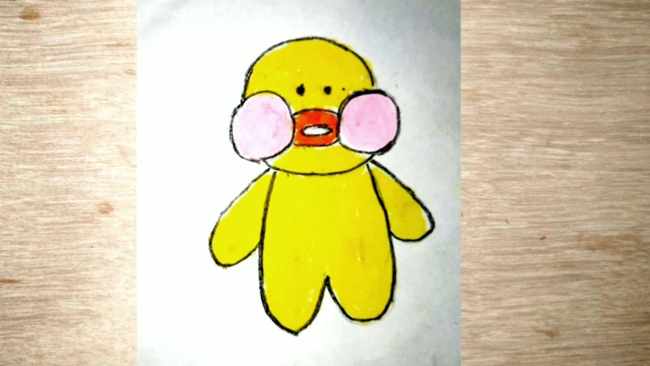 How to draw Paper Duck