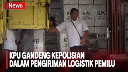 KPU Samosir Gandeng Kepolisian dalam Pengiriman Logistik Pemilu ke 9 Kecamatan