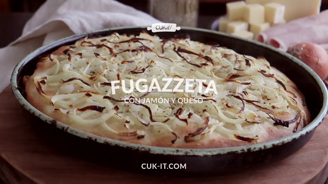 FUGAZZETA Rellena con Jamón y Queso - CUKit!