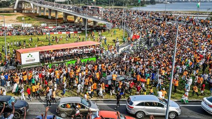 Ivory Coast celebrate unlikely AFCON triumph