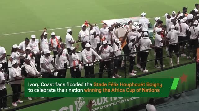 Ivory Coast celebrate unlikely AFCON triumph