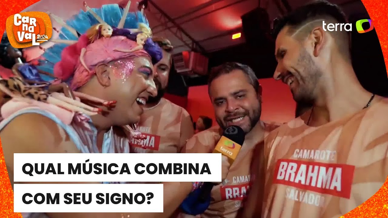 Ascendente em carnaval: Qual música combina com...