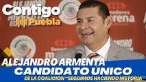 Alejandro Armenta, candidato a la gobernatura de Puebla