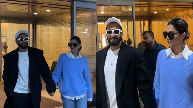 Deepika Padukone और Ranveer Singh ने दिए शानदार Fashion Goals, Airport video viral! | FilmiBeat