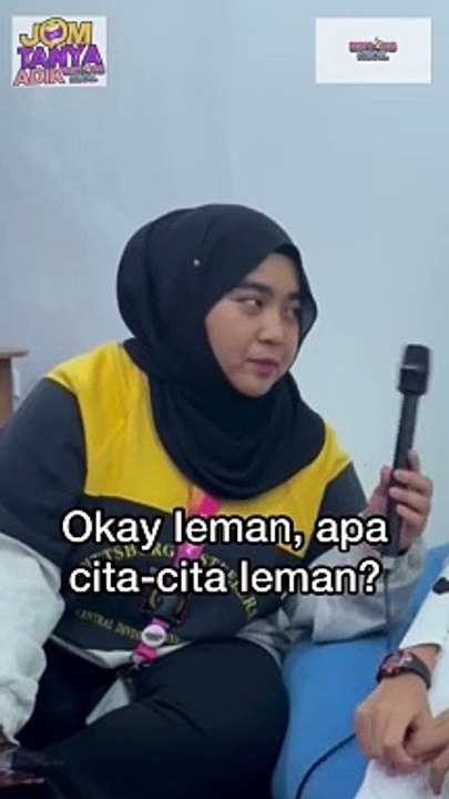 ce komen cita-cita korang apa?? #bintangkecilmy #streetinterview