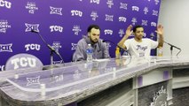 WATCH! JaKobe Coles and Jameer Nelson Jr. Talk 81-65 TCU Win Over West Virginia