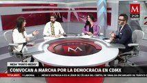 Marcha por la democracia en CdMx, Morena busca blindar reformas de AMLO | Punto Medio