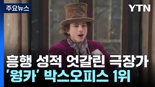 [취재앤팩트] 설 연휴 극장가 관객 지난해보다 감소...승자는 '웡카' / YTN