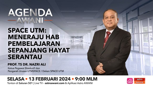 Agenda AWANI: SPACE UTM | Meneraju hab pembelajaran sepanjang hayat serantau