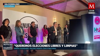 Convocatoria a la 'Marcha por Nuestra Democracia' por parte de Organizaciones Civiles