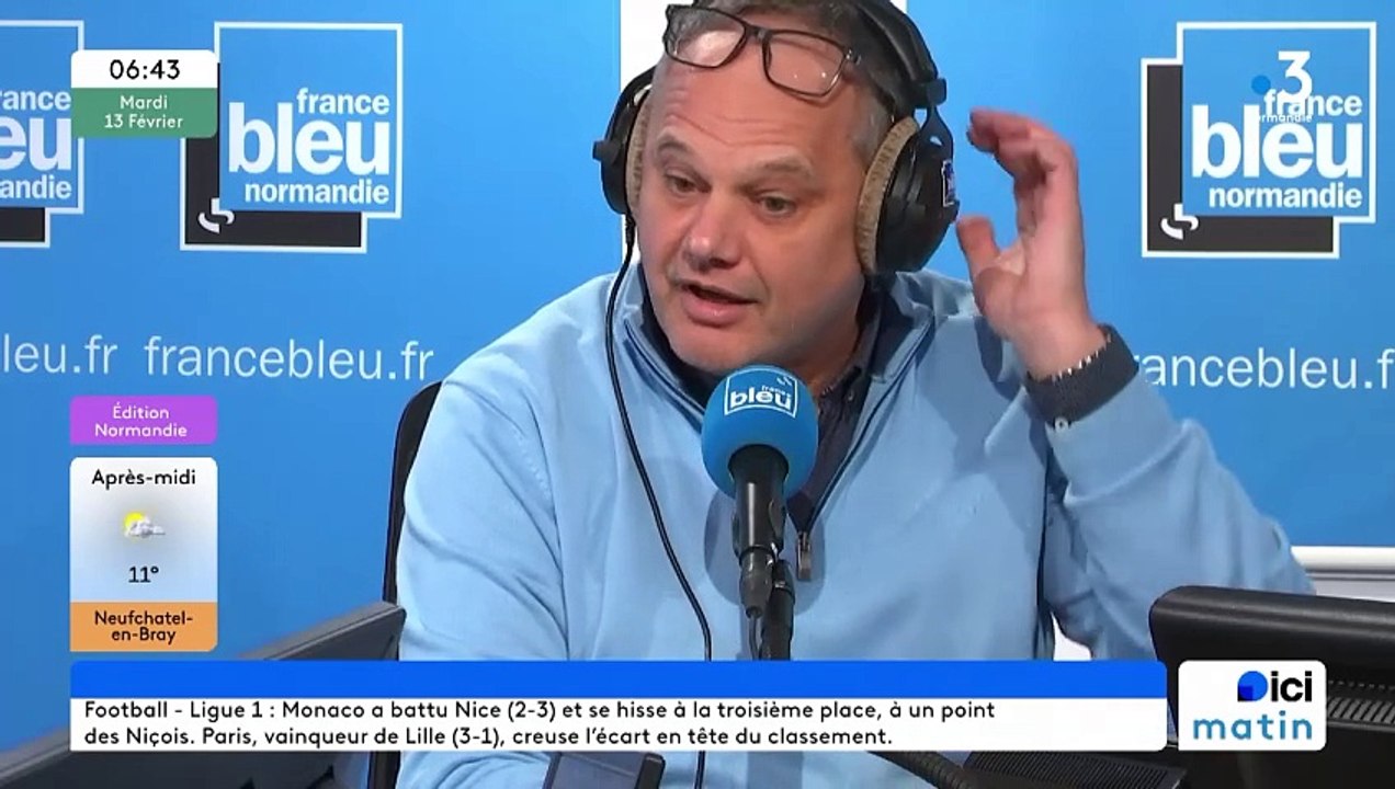Pierre Desaint, directeur de France Bleu Normandie, s'exprime à l'occasion de la journée mondiale de la radio