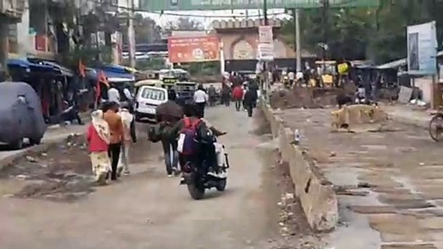 मदन महल स्टेशन के फ्लाईओवर निर्माण में तेजी, दिखने लगा आकर