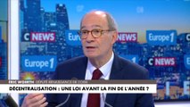 Éric Woerth : «Ce que souhaite le président, c’est permettre aux collectivités locales de prendre plus de pouvoir»