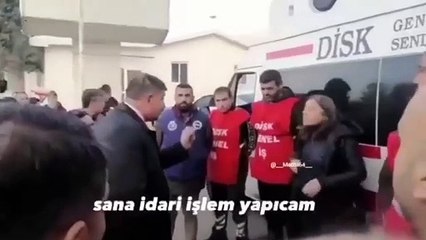 Alın size CHP'nin İzmir adayı! Maaş ödemediği işçileri herkesin önünde böyle tehdit etti