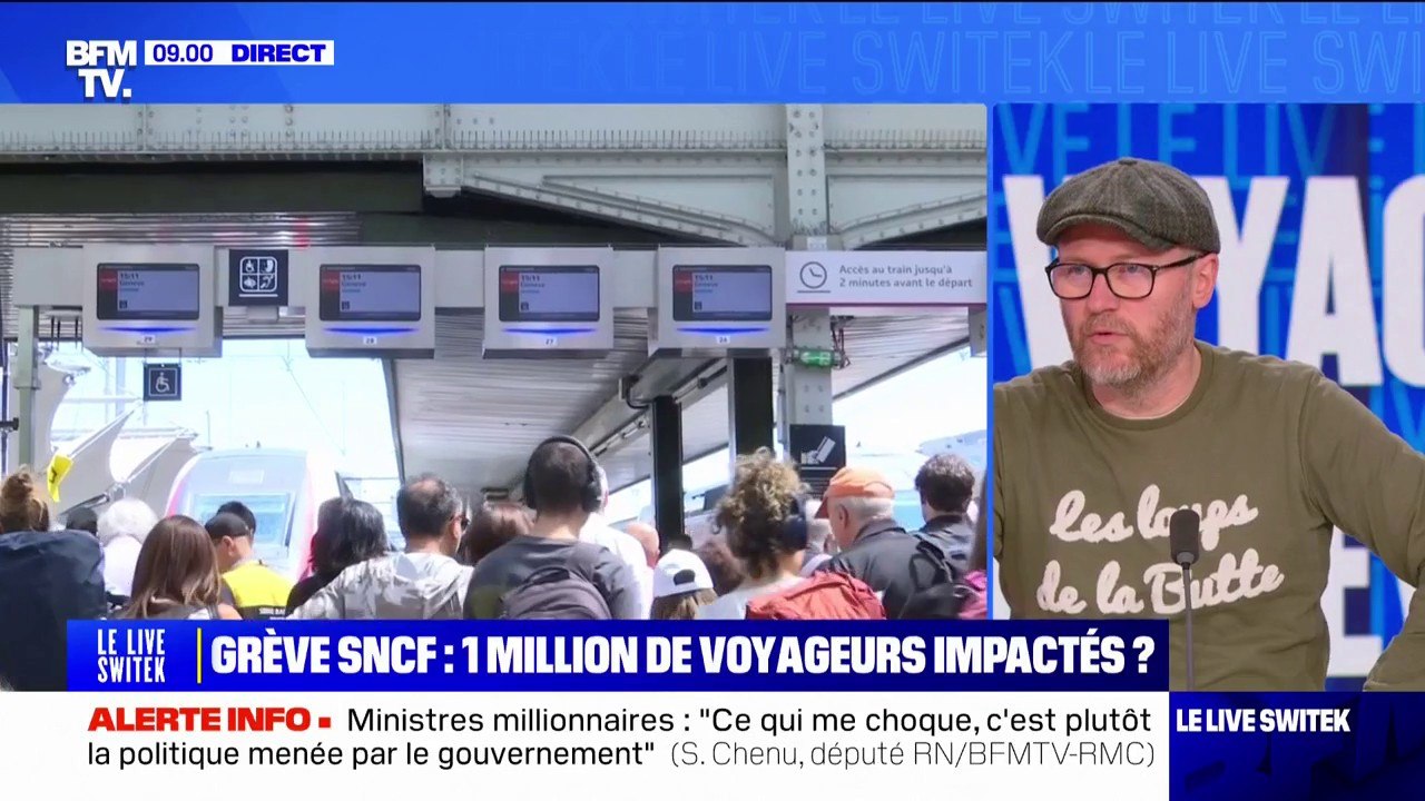 Fabien Villedieu (délégué du syndicat Sud Rail): "Ce sera une grève très suivie à la SNCF"