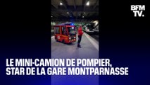 TANGUY DE BFM - Le mini-camion de pompier de Montparnasse, star des réseaux sociaux