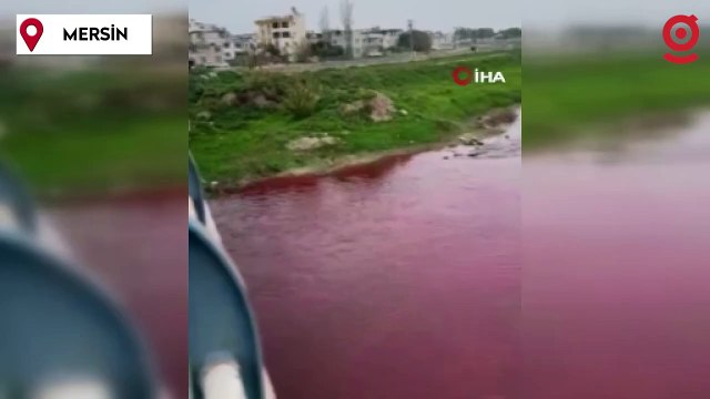 Kırmızı akan Berdan Nehri normale döndü