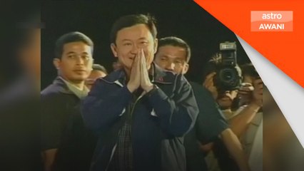 Bekas PM Thailand Thaksin dibebaskan seawal minggu ini