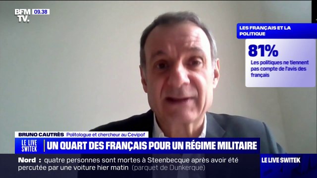 Bruno Cautrès (politologue): Il y a le sentiment qu'une démocratie en France ne fonctionne pas bien