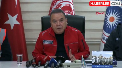 Selin vurduğu Antalya'da Başkan Muhittin Böcek'ten uyarı: Acil işleri olmayan vatandaşlarımız evlerinden çıkmasın